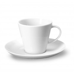 Thun 6 tasses et soucoupes porcelaine fine Tom 20cl