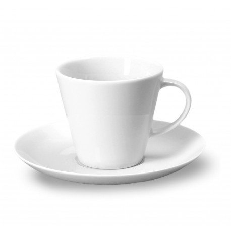 Thun 6 tasses et soucoupes porcelaine fine Tom 20cl