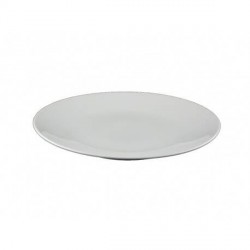 Thun 6 Assiettes plates en porcelaine fine Coupe 26cm