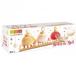 Kit moule boules de Noël - Scrapcooking
