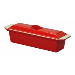 Terrine fonte 1.2L - 34cm rouge