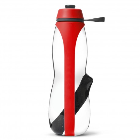 Gourde Eau Good Sport en Tritan avec Infuseur Red - Black + Blum