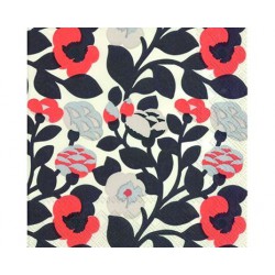 Serviettes lunch Marimekko green green coral