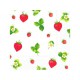 Serviettes lunch fraises - IHR