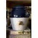 Pot vinaigre 3L en grès bicolor encre bleu nuit – Manufacture de Digoin