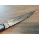 Couteau de poche Laguiole 12cm pistachier damas Aubrac