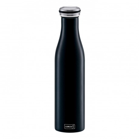 Bouteille isotherme double paroi 750ml noir - Lurch