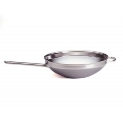 Apollo Wok Inox 32 cm + Spatule pour Wok