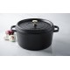 Cocotte en fonte ronde Ø24cm noire  - Staub