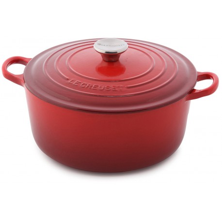 Cocotte ronde Ø28cm cerise  - Le Creuset