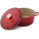 Cocotte ronde Ø28cm cerise  - Le Creuset