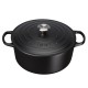 Cocotte ronde Ø30cm noire  - Le Creuset