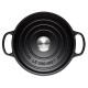 Cocotte ronde Ø30cm noire  - Le Creuset