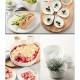 Assiette plate 20x16x1.5cm Moments - Point Virgule