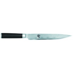 Couteau trancheur 22cm lisse Shun - Kaï
