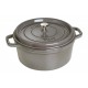 Cocotte ronde Ø24cm gris graphite  - Staub