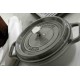 Cocotte ronde Ø24cm gris graphite  - Staub