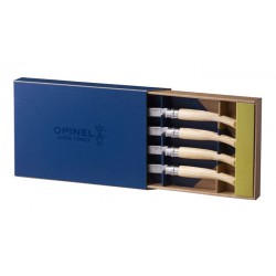 Coffret de 4 couteaux de table Chic en frêne - Opinel