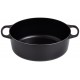 Cocotte en fonte ovale noir mat  - Le Creuset