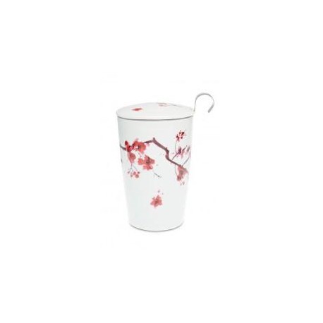 Eigenart - mug à thé double parois cherry blossom