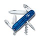 Couteau de poche Victorinox Spartan bleu transparent