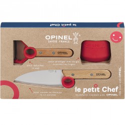 Coffret complet Petit Chef Rouge - Opinel