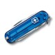 Couteau de poche Victorinox manager bleu transparent