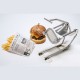 Coupe-frites Compact Pro avec grille couteau 10mm + poussoir - Louis Tellier