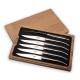 Set 6 couteaux de table inox - Laguiole en Aubrac