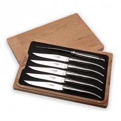 Set 6 couteaux de table inox - Laguiole en Aubrac
