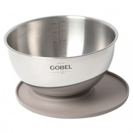 Cul de poule Inox 24cm avec couvercle - Gobel