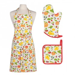 Manique four coton fruits - Il Cucinnino