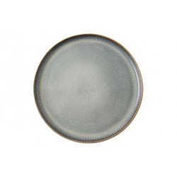Organic sapphire gris set de 4 assiettes plates Ø 28cm - Wegter