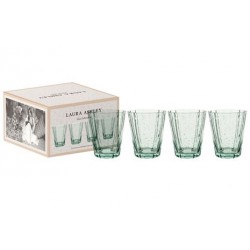 Set de 4 verres à eau green Laura Ashley - Wegter