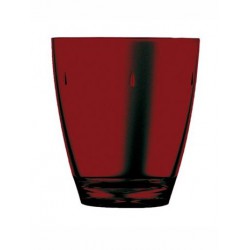 Verre à eau rouge polycarbonate Uno - Mépra