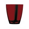 Verre à eau rouge polycarbonate Uno - Mépra