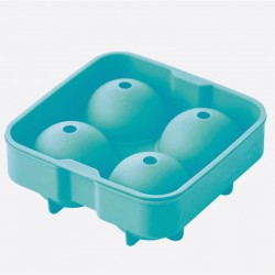 Moule 4 glaçons ronds silicone - Dotz