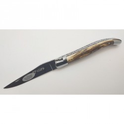 Couteau de poche Laguiole 12cm ivoire de mammouth Laguiole en  Aubrac