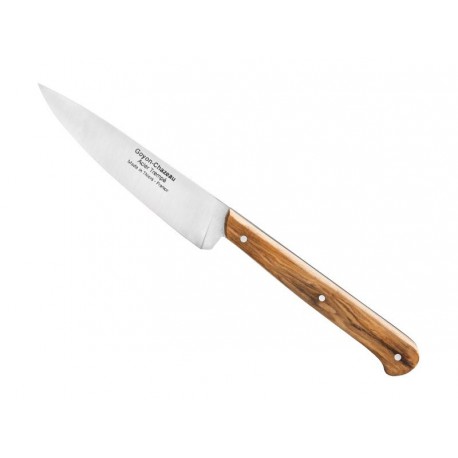 Couteau d'office 10cm P'Tit Tradi bois d'olivier - Goyon-Chazeau