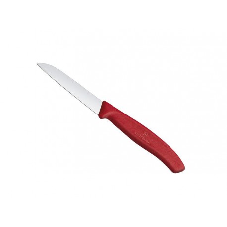 Eplucheur  lame droite manche polypropylène rouge - Victorinox