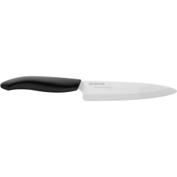 Couteau chef 13cm céramique manche noir - Kyocéra