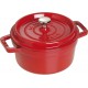 Cocotte ronde Ø18cm cerise  - Staub