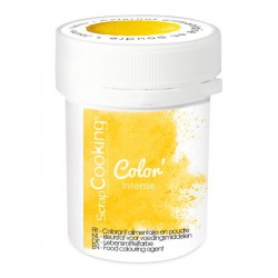 Colorant alimentaire en poudre jaune - ScrapCooking