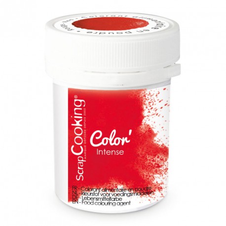 Colorant alimentaire en poudre rouge - ScrapCooking