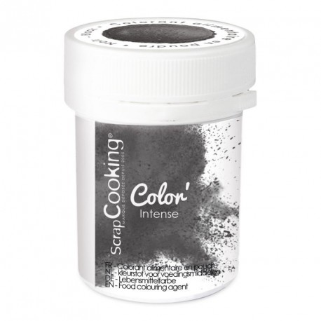 Colorant alimentaire en poudre noir - ScrapCooking