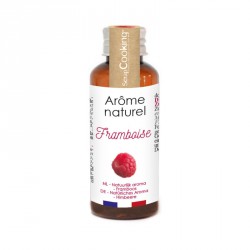 Arôme naturel liquide Framboise 40ml - ScrapCooking