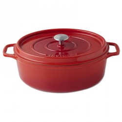 Cocotte ovale Ø29cm Rubis - Invicta