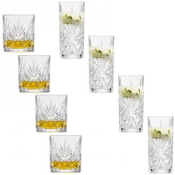 4 Verres à whisky + 4 longdrink Show - Schott Zwiesel