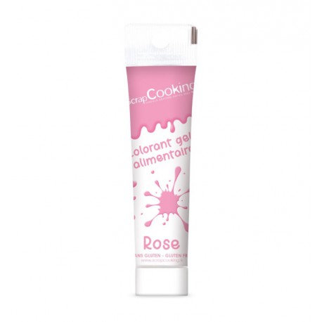 Colorant alimentaire en gel rose - ScrapCooking