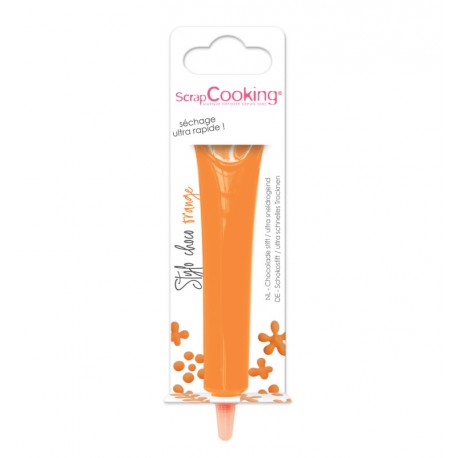 Stylo choco orange - ScrapCooking